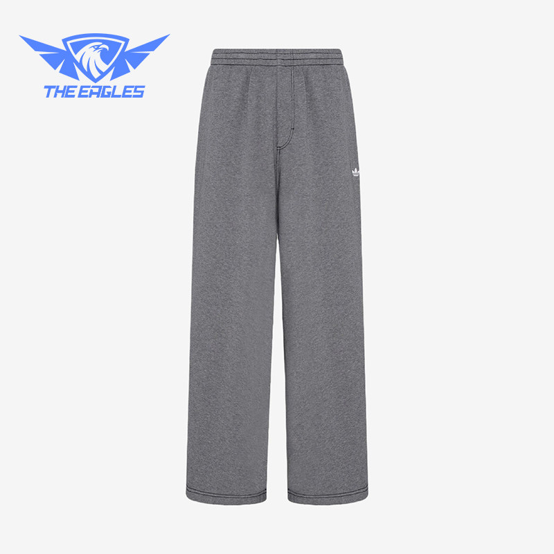 Adidas阿迪达斯正品Originals男宽松针织毛圈布运动裤LI2133