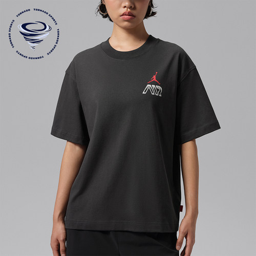 Nike/耐克正品Jordan Air女士圆领套头运动短袖T恤IM7133-045