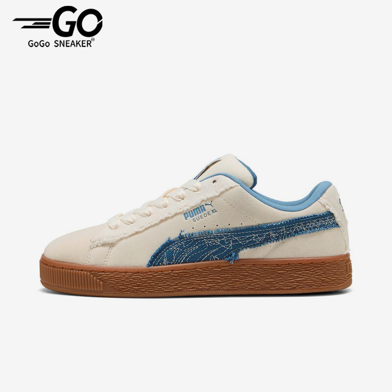 Puma/彪马正品Suede XL Nippon男女运动牛仔毛边板鞋403228-01