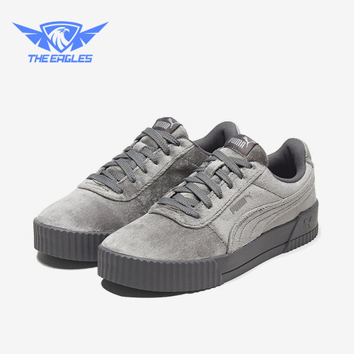 Puma/彪马正品Carina Velvet 女士低帮轻便经典休闲板鞋375886-03