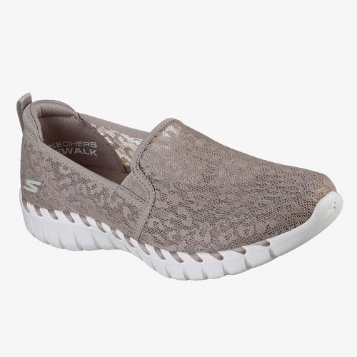 Skechers/斯凯奇正品当季新款GO WALK一脚蹬女子运动健步鞋