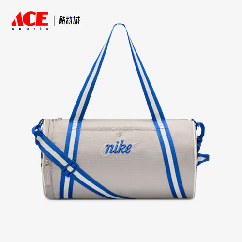 Nike/耐克正品2025新款男女同款拉链经典刺绣行李包DR6261-009