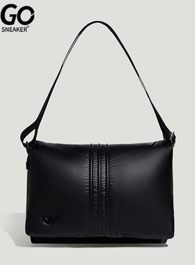 Adidas/阿迪达斯正品三叶草男女收纳经典便携运动单肩包KW1274