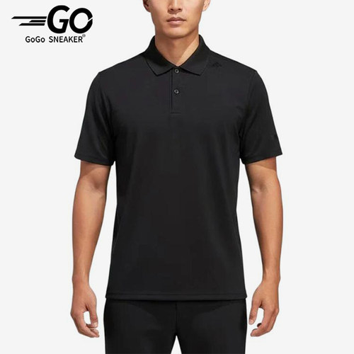 Adidas/阿迪达斯正品纯色套头短袖Polo衫男经典短袖Polo衫KG0818