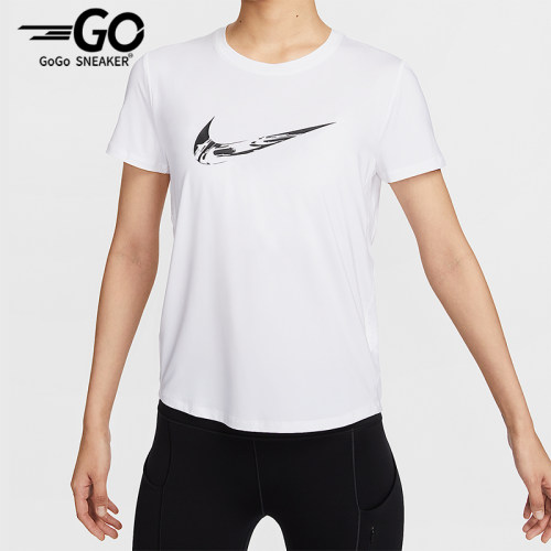 Nike/耐克正品Dri-FIT女士运动圆领针织透气休闲短袖FV6374-100