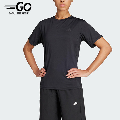 Adidas/阿迪达斯正品夏季女士凉感宽松经典健身运动短袖T恤KB5676