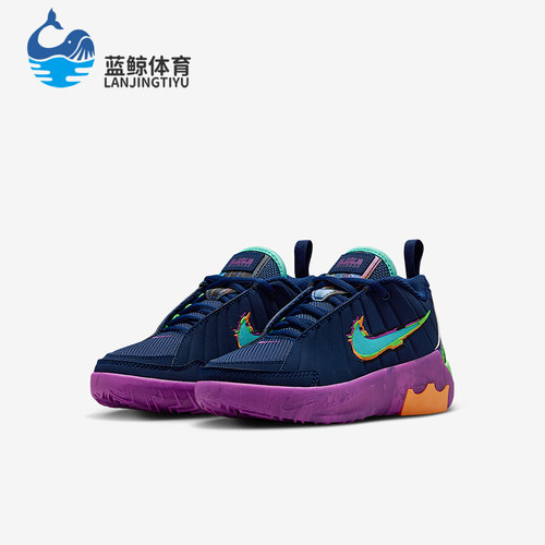 Nike/耐克正品LeBron Witness 9小童透气减震篮球鞋HV2268-400