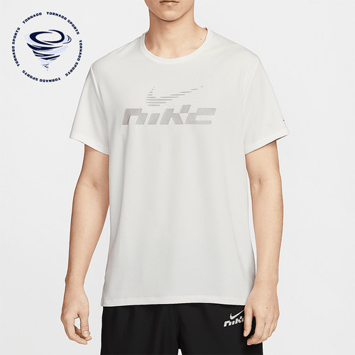 Nike/耐克正品Dri-FIT男士反光透气宽松圆领套头短袖IB4128-133