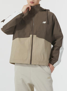 New Balance/NB正品2025新款男女户外梭织夹克外套AMJ41340-DUO