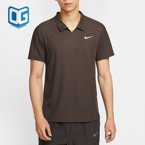 Nike/耐克正品CourtSlamDri-FIT休闲网球经典Polo衫HM6753-237
