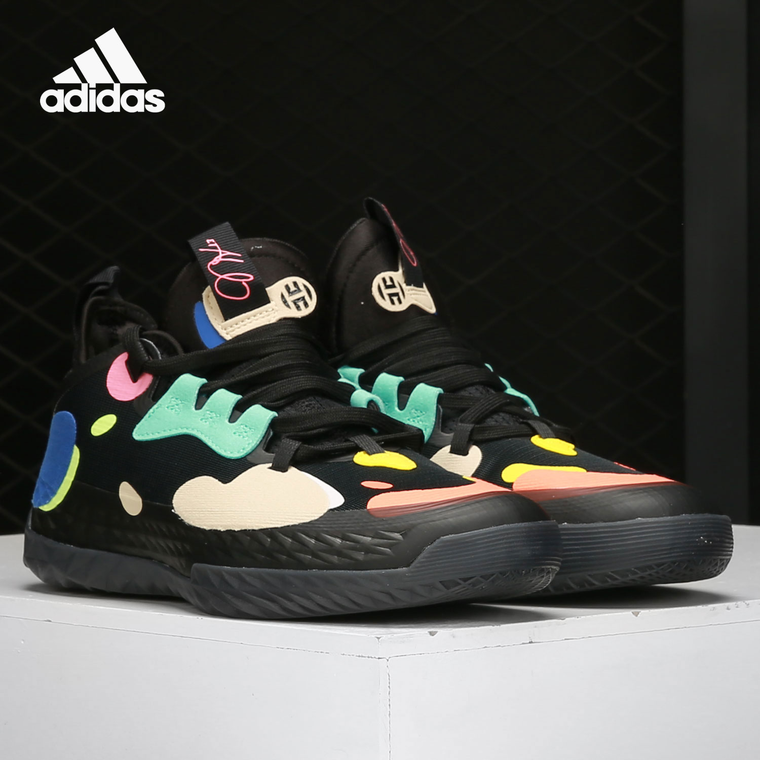 阿迪达斯哈登5代男子实战篮球鞋