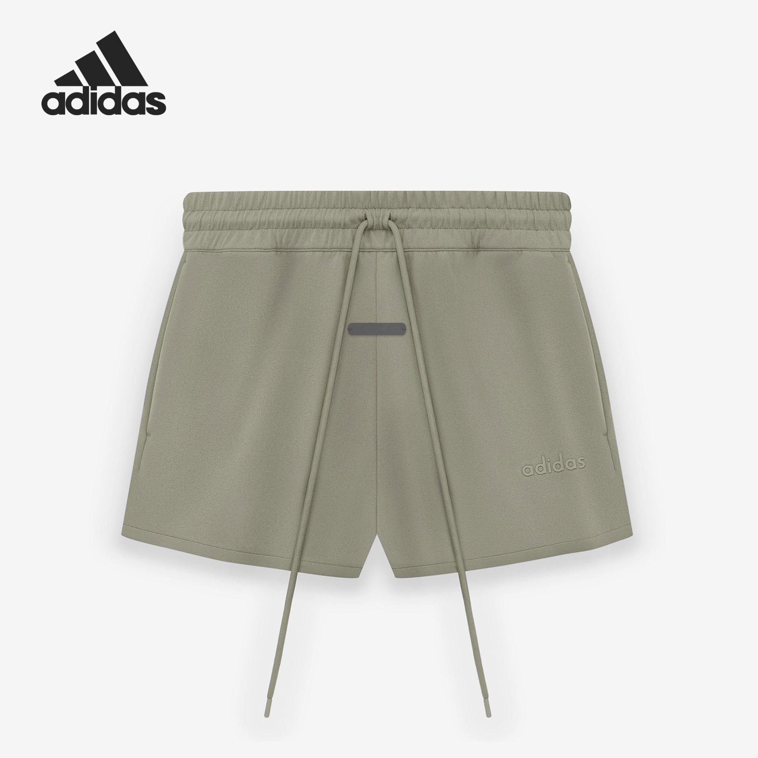 Adidas/阿迪达斯正品夏季新款男士针织系带运动短裤IS8704