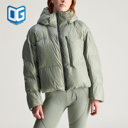 Adidas/阿迪达斯正品2025冬季款女士日常连帽保暖耐穿棉服JX4339