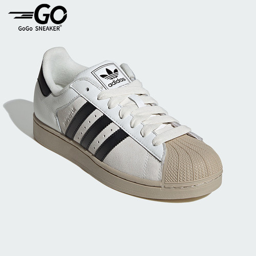 Adidas/阿迪达斯正品男女同款经典时尚耐磨贝壳头板鞋KJ9947