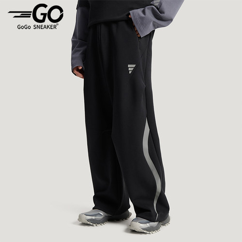 Adidas/阿迪达斯正品春秋男士运动休闲日常针织宽松长裤KU5305