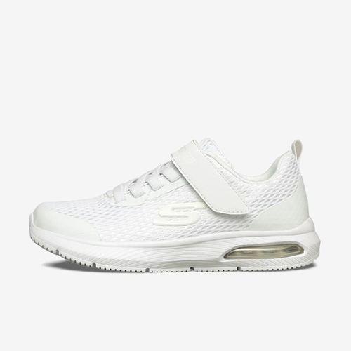 Skechers斯凯奇正品Dyna-Air大童缓震透气低帮休闲鞋98101L-WHT