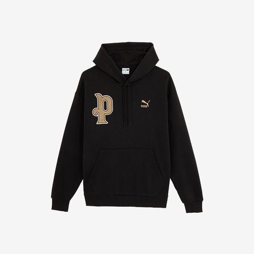 Puma/彪马正品春季新款男女同款简约舒适连帽卫衣625519-01