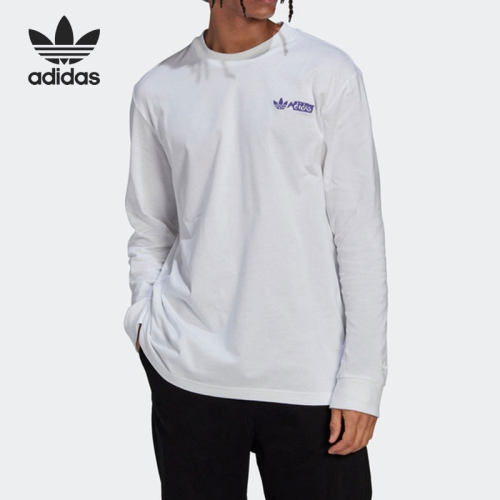 Adidas/阿迪达斯正品三叶草新款运动休闲男子长袖T恤HT1661