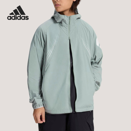 Adidas/阿迪达斯正品FOS WOVEN JACKET男士透气轻盈夹克KW0103