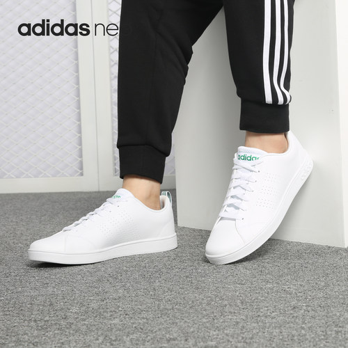 Adidas/阿迪达斯正品NEO 男女同款低帮运动休闲小白鞋 F99251