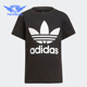 三叶草小童印花圆领透气休闲运动短袖 Adidas 阿迪达斯正品 H25245