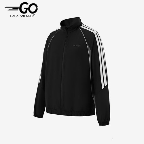Adidas/阿迪达斯正品春秋男士运动立领轻质长袖夹克外套KB5655