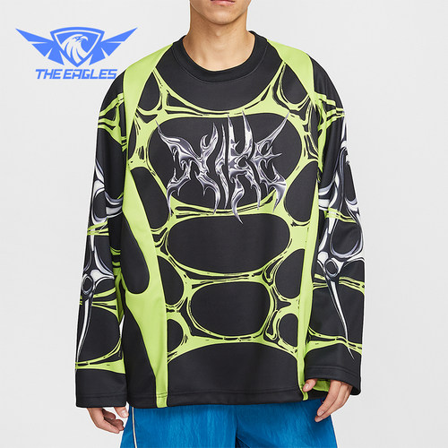 Nike/耐克正品Project F.R.O.G男士印花圆领宽松球衣IF1295-010