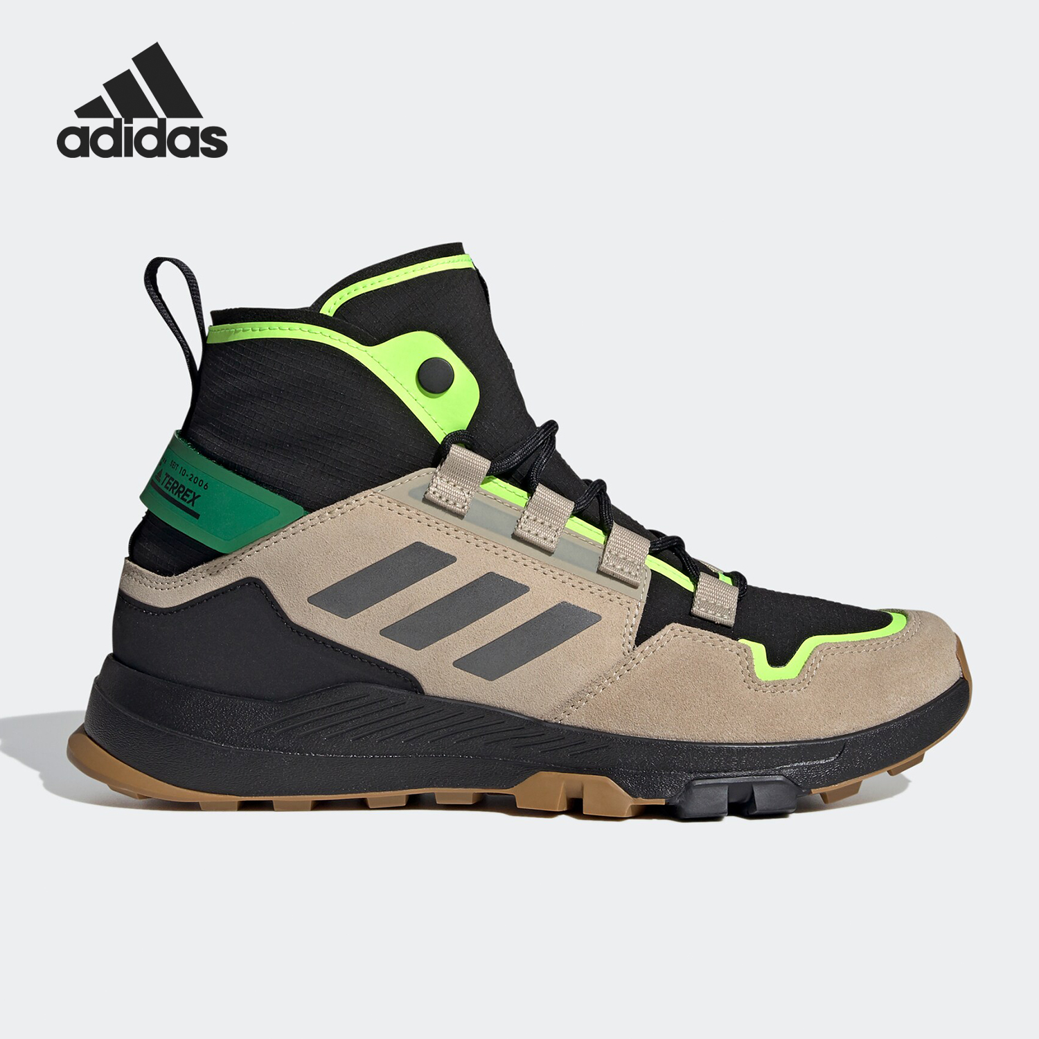 Adidas/阿迪达斯正品TERREX HIKSTER MID 男子户外运动鞋 FW0383