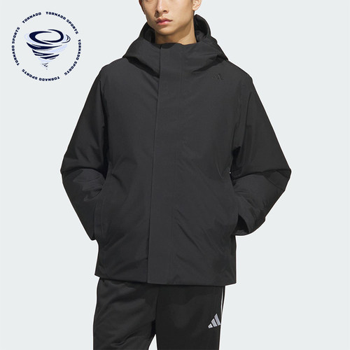 Adidas/阿迪达斯正品2025秋季款男士日常保暖通勤羽绒服KC2475
