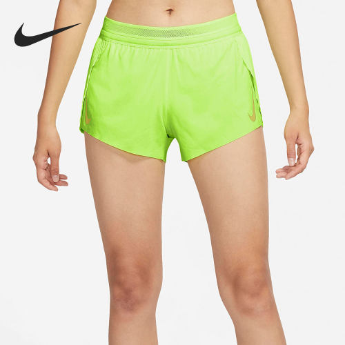 Nike/耐克正品女子舒适透气松紧梭织休闲运动短裤 CZ9399-702