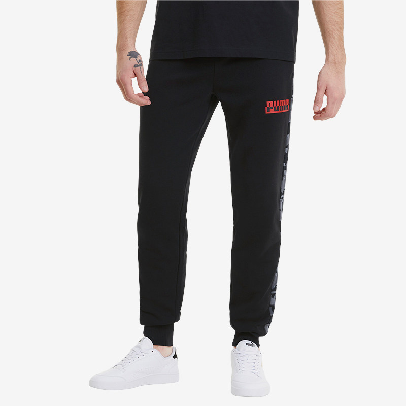 Puma/彪马正品新款男子简约束脚运动针织休闲长裤588500-01,运动服/休闲服装,运动长裤,淘宝优惠券,粉丝福利购,淘宝优惠卷