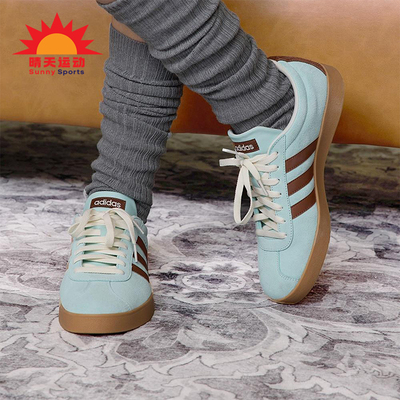 Adidas/阿迪达斯正品VL COURT CLASSIC男女经典绒面板鞋KK3772