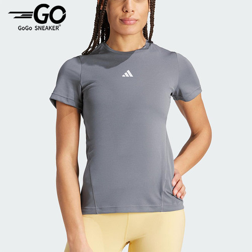 Adidas/阿迪达斯正品D4T HIIT SC T女士经典针织健身T恤IU1126