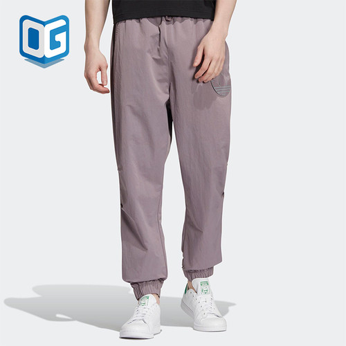 Adidas/阿迪达斯正品三叶草男士休闲松紧腰针织运动裤HS2003
