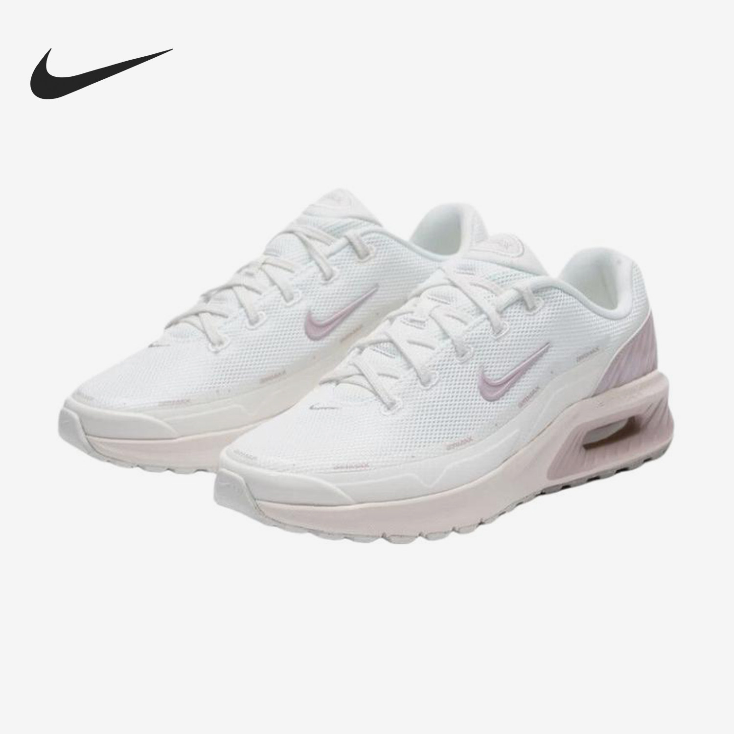Nike/耐克正品AirMaxBIA新款女白粉色轻盈鞋跑步鞋IH4017-100