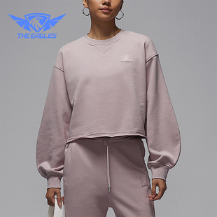 耐克正品 卫衣IF1007 ordan Fleece女士运动中短款 627 Flight Nike