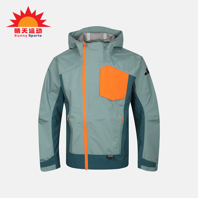 Adidas阿迪达斯正品大童连帽拉链休闲轻便舒适普通外套KY1496