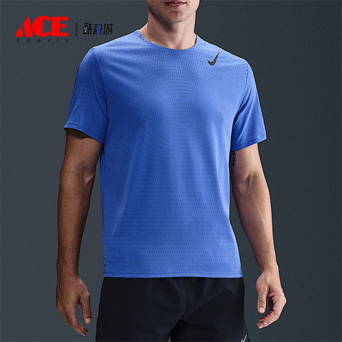 Nike/耐克正品男士圆领舒适休闲运动透气短袖T恤HJ3377-411