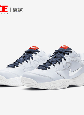 Nike/耐克正品Court Lite 2男士耐磨低帮系带网球鞋AR8836-006