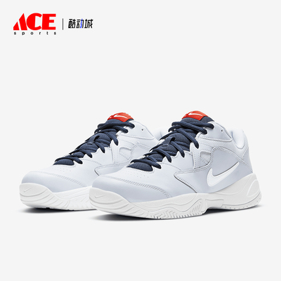 Nike/耐克正品Court Lite 2男士耐磨低帮系带网球鞋AR8836-006