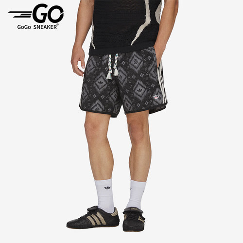 Adidas/阿迪达斯正品男女同款柔软透气日常运动短裤KE7073