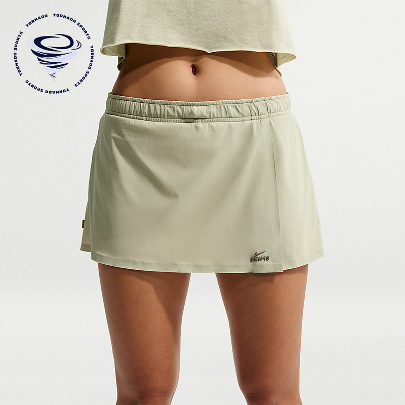 Nike/耐克正品新款女士侧边口袋透气系带运动裙裤IU2222-379