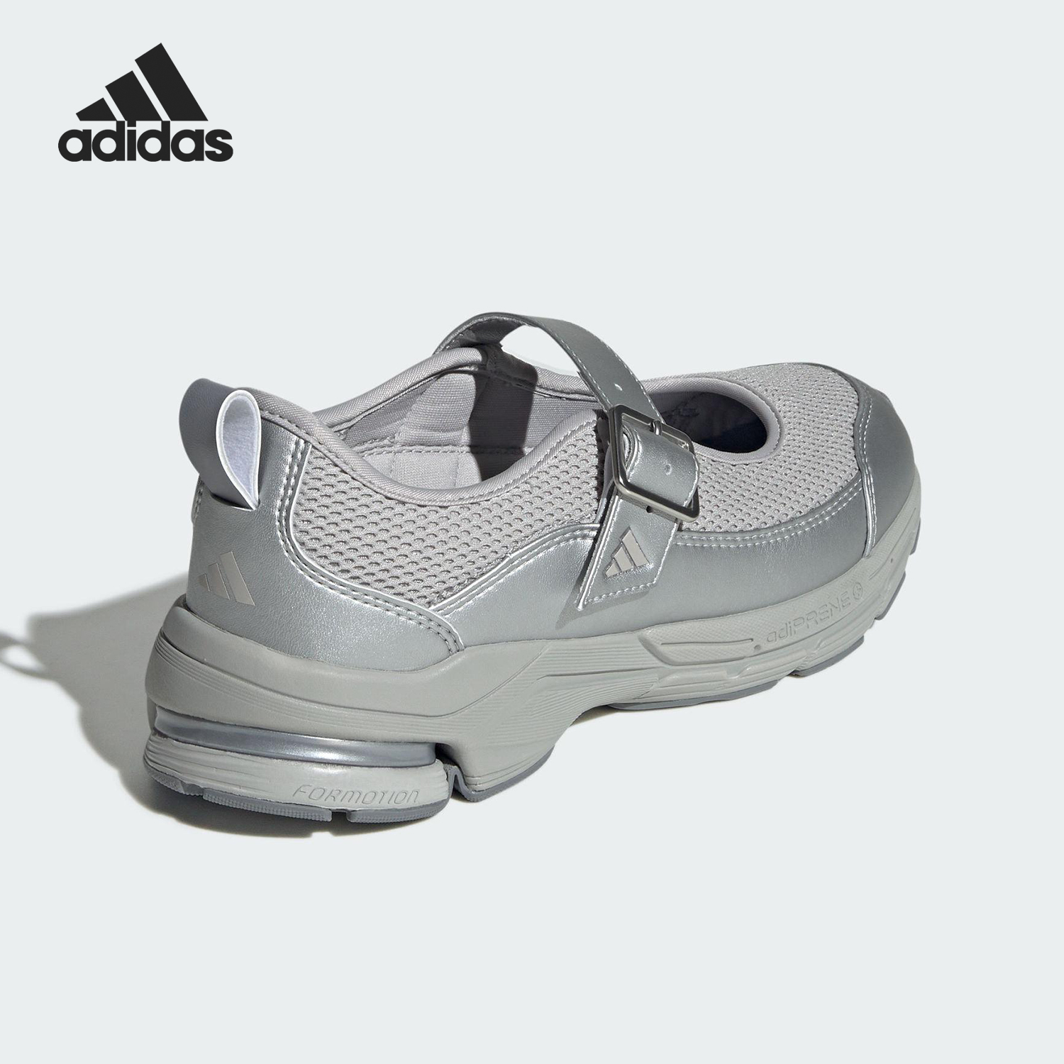 Adidas/阿迪达斯官方正品2025新款女士时尚潮流低帮休闲鞋JS4055