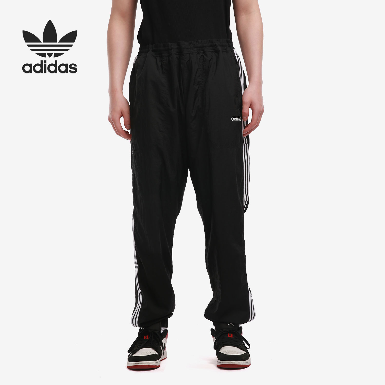 Adidas/阿迪达斯正品当季新款男子宽松舒适休闲运动长裤GN3819 - 实物图