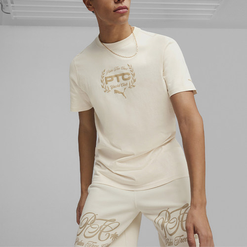 Puma/彪马正品2024夏季新款男士运动简约透气休闲宽松短袖