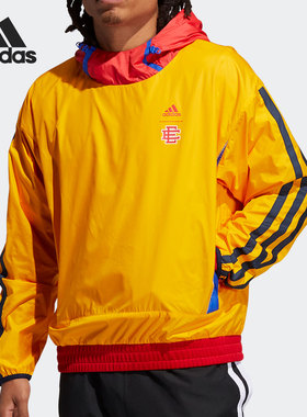 Adidas/阿迪达斯正品当季男子新款连帽透气运动卫衣 H16555