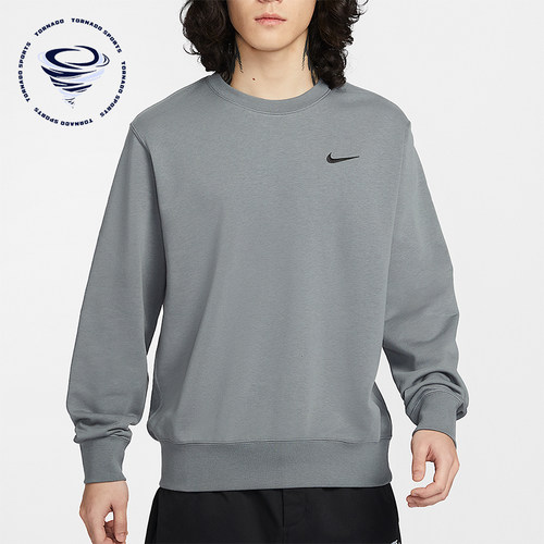 Nike/耐克正品Club男士休闲刺绣圆领套头耐穿运动卫衣IR0104-084