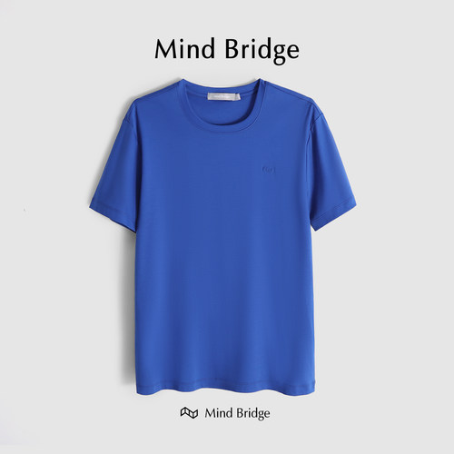 MindBridge短袖休闲中青年T恤潮