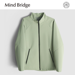 MindBridge新款 户外运动休闲防风立领夹克外套男吸湿透气 2025秋季