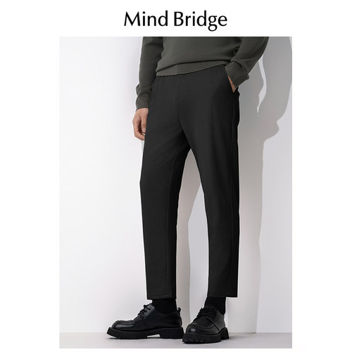 MindBridge商务抽绳休闲裤高弹力